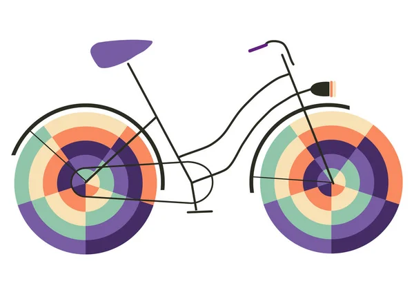 Happy Bike Vicces Ride — Stock Vector