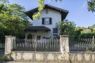 Çek ünlü şair ve gazeteci Karel Havlicek Borovsky İtalya, Brixen, Bozen, İtalya, Avrupa'nın sürgün sırasında evi