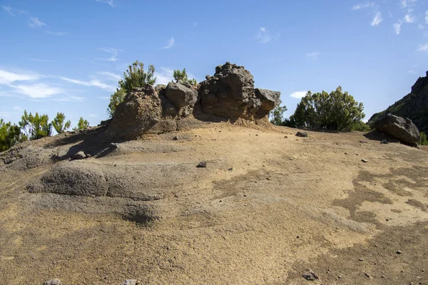 Pico Hiking Ruivo Şaşırtıcı Sihirli Manzara Inanılmaz Hit Güneşli Hava — Stok fotoğraf