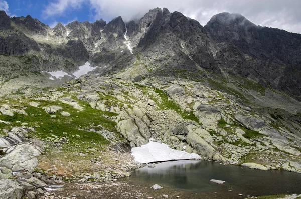 Krajowych Nature Reserve Studenej Dolina Okolicy Akumulatora Domek Lokalna Nazwa — Zdjęcie stockowe