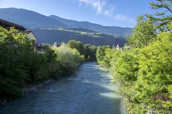 Strade Bressanone Mattina Presto Bolzano Italia Europa — Foto Stock