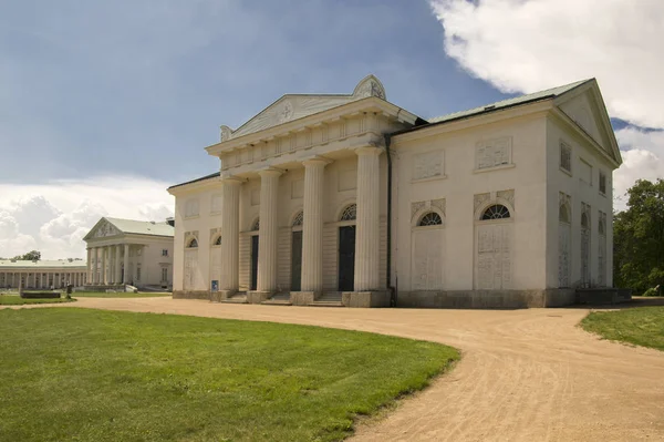 Kacina Palacio Estilo Imperio Histórico Región Central República Checa Propiedad — Foto de Stock