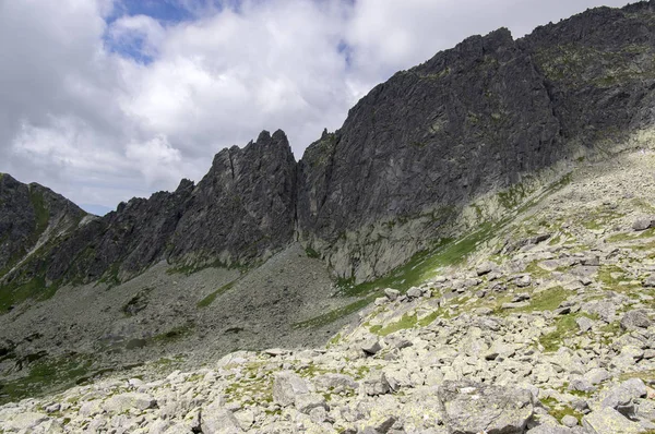 Sentier Randonnée Dans Vallée Furkot Dans Les Hautes Tatras Saison — Photo