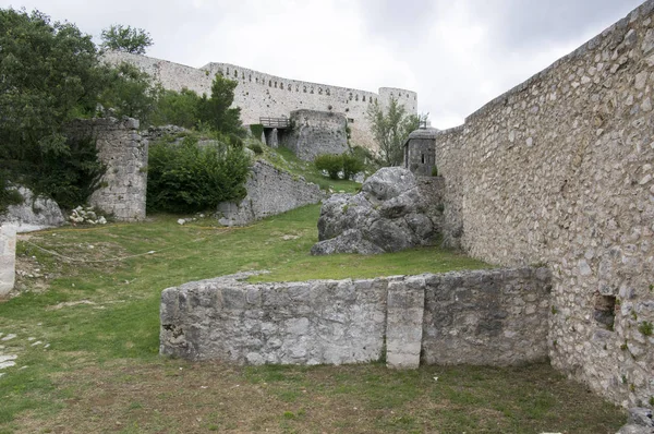Крепость Город Книн Хорватия Историческое Наследие — стоковое фото