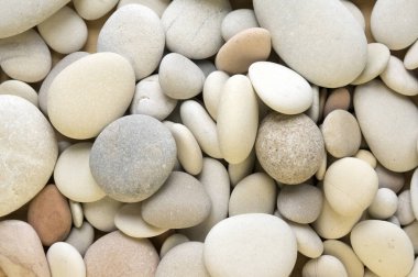 Arka plan Grup iki kat, basit hafif küçük ve büyük çakıl taşları