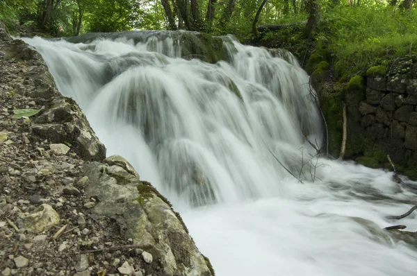 Nacionalni Park Plitvicka Jezera Unesco Plitvice Seen Nationalpark Kroatien Erstaunliche — Stockfoto