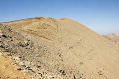 Görünüm Ida Dağı, Idha, Idhi, Ita üst kısmından Psiloritis Idi dağlar, bulunduğu Rethymno bölgesel birim, doğal park, Unesco geopark, Crete, Yunanistan, Girit en yüksek dağıdır