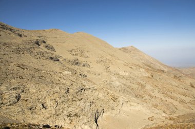 Görünüm Ida Dağı, Idha, Idhi, Ita üst kısmından Psiloritis Idi dağlar, bulunduğu Rethymno bölgesel birim, doğal park, Unesco geopark, Crete, Yunanistan, Girit en yüksek dağıdır