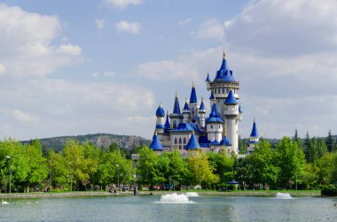 Fairytale kale Sazova Parkı, Eskisehir.Turkey