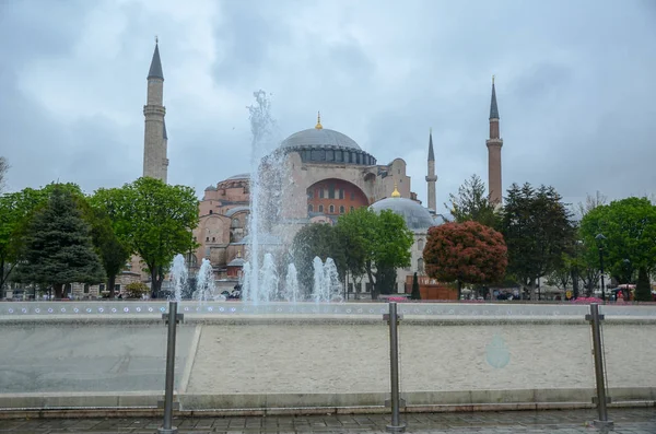 Hagia Sophia Múzeumot Isztambul Sultanahmet Tértől Törökország — Stock Fotó