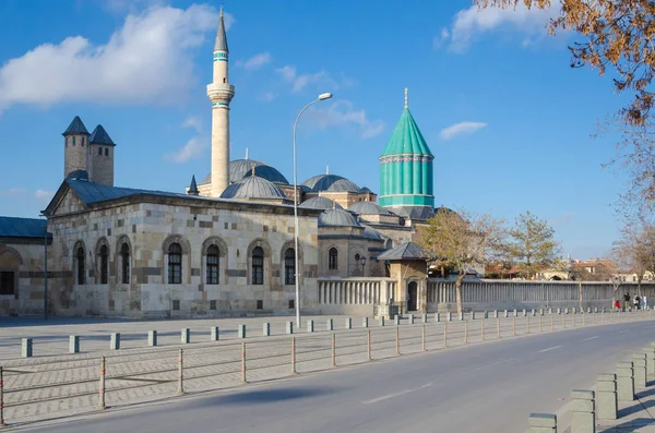 Mevlana Tumba Museu Mesquita Konya Turquia — Fotografia de Stock