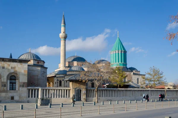Mevlana Tumba Museu Mesquita Konya Turquia — Fotografia de Stock