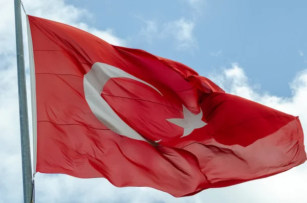 Turkish Flag — Stock Photo, Image