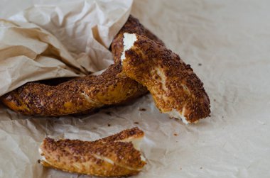 Masada Türkçe Simit ,Üstten görünüm,