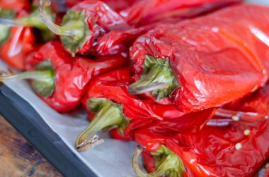 Közlenmiş Kırmızı biber