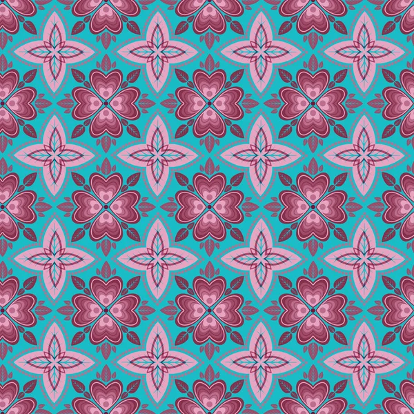 Batik inspired pattern using simple repeated forms