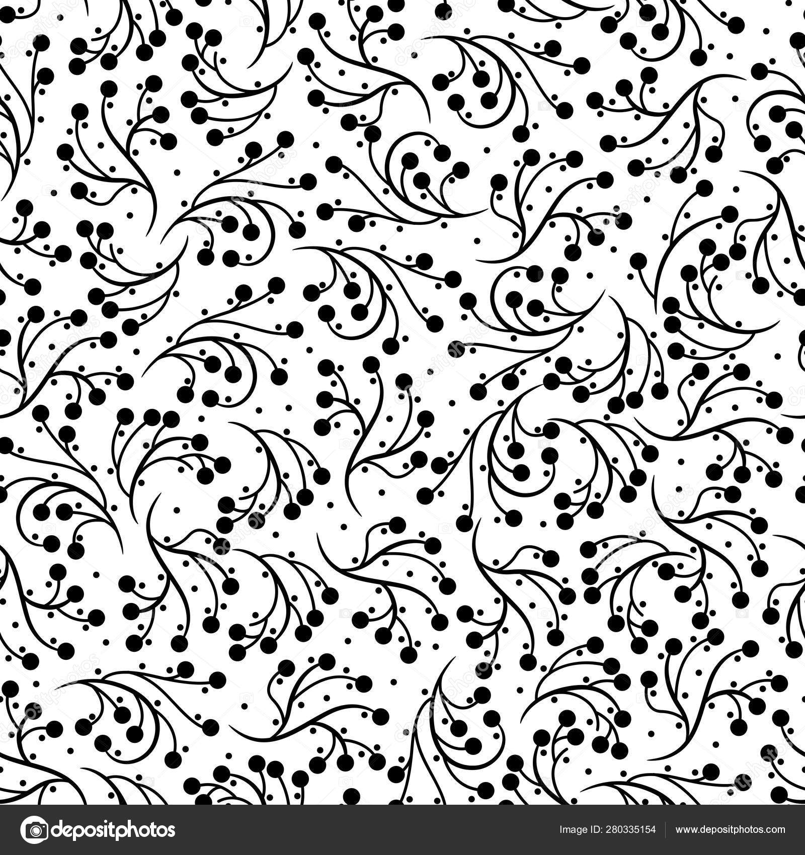 Cute Beautiful Whimsical Floral Seamless Pattern Stock Photo Image By C Zarya Kiqo 280335154