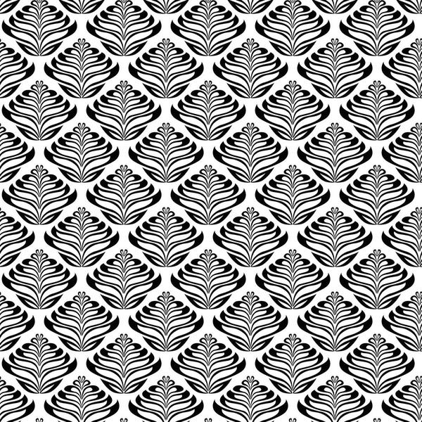 Unique Leaf Inspired Seamless Pattern — Stock Photo, Image