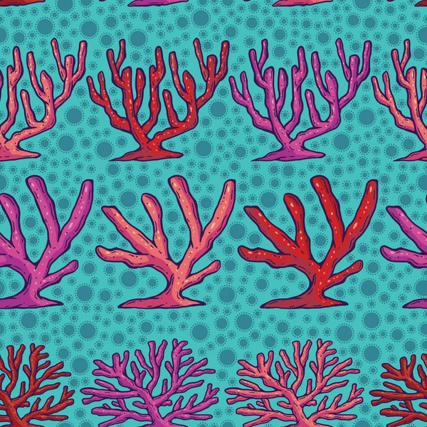 Красивый Коралловый Бесшовный Дизайн Поверхности — стоковое фото