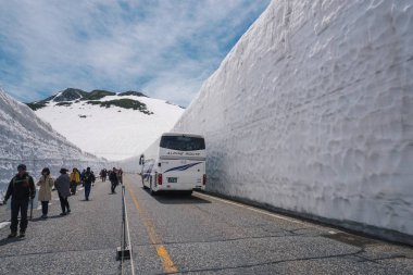 Tateyama Kurorbe alp rota, Toyama Japonya
