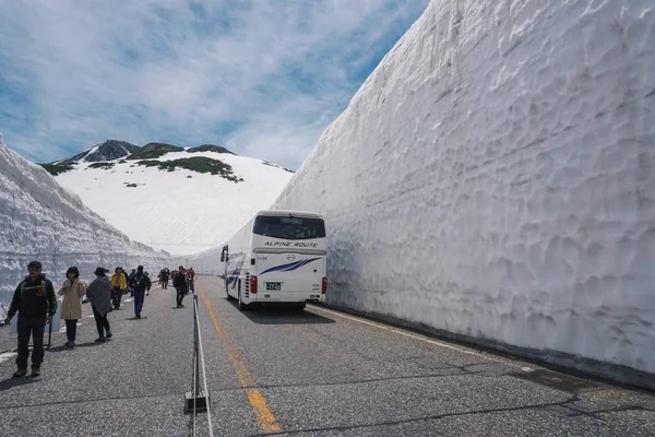 Tateyama Kurorbe alp rota, Toyama Japonya