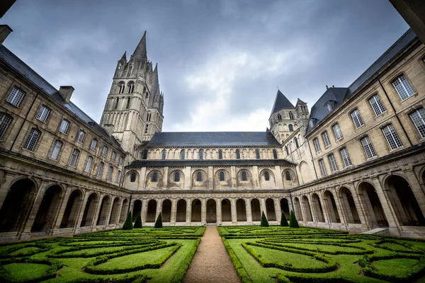 Reims Abbaye Aux Hommes Champagne France — Stockfoto