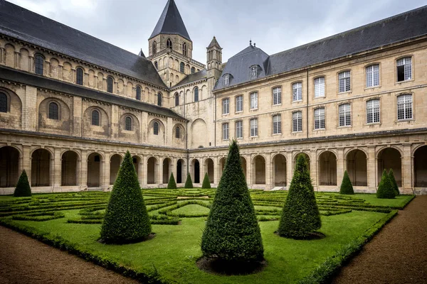 Reims Abbaye Aux Hommes Champagner Frankreich — Stockfoto