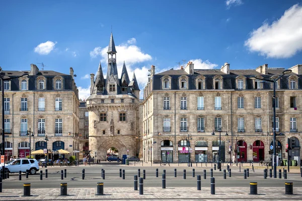 Bordeaux Place Bourse Jedním Hlavních Náměstí Města Bordeaux Jeden Nejvíce — Stock fotografie