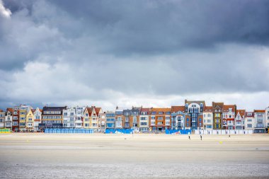 Dunkerque, Malo Les Bains, Dunkirk plaj beldesi. Nord Pas de Calais, Fransa.