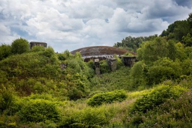 La Coupole (The Dome), İkinci Dünya Savaşı bunker kompleks V-2 roket fırlatma yükleme Pas-de-Calais. Fransa