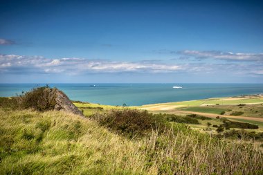 Cap Blanc Nez, Pas-de-Calais, Fransa.