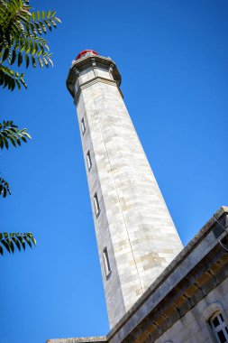 Phare des Baleines, Isle du Re, Fransa. Deniz feneri borçlu adını balinalar nispeten çok sayıda Re Adası üzerinde bu noktada yıkanmış aslında