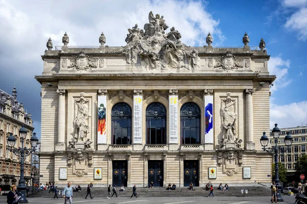 Lille Frankrike Augusti 2017 Building Opera Lille Lille Stad Vid — Stockfoto