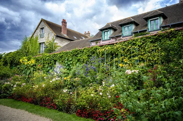 モネの庭 ジヴェルニー フランスの家 — ストック写真