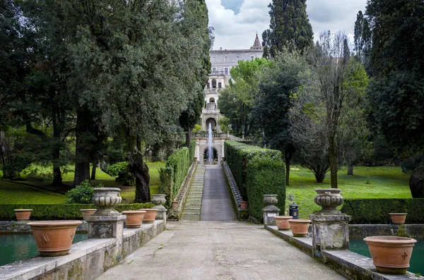 Villa Este Tivoli Rom Italien — Stockfoto