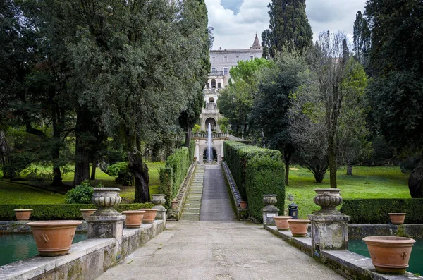 Villa Este Tivoli Roma Italia — Foto Stock