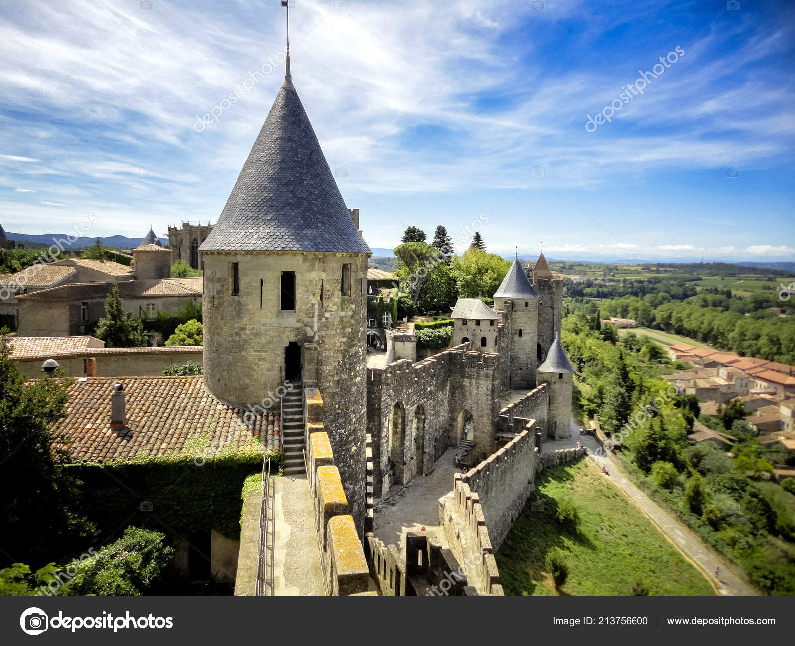 carcassonne region languedoc roussillon