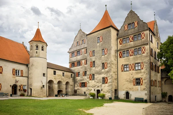 Harburg Part Interior Harburg Castle Bavaria Part Scenic Route Called — стоковое фото