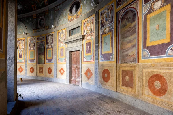 Caprarola Itálie Března 2018 Villa Farnese Italsky Palazzo Farnese Sídlo — Stock fotografie