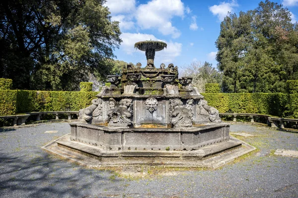 Bagnaia Villa Lante Bagnaia Mannerist Trädgård Överraskning Nära Viterbo Italien — Stockfoto