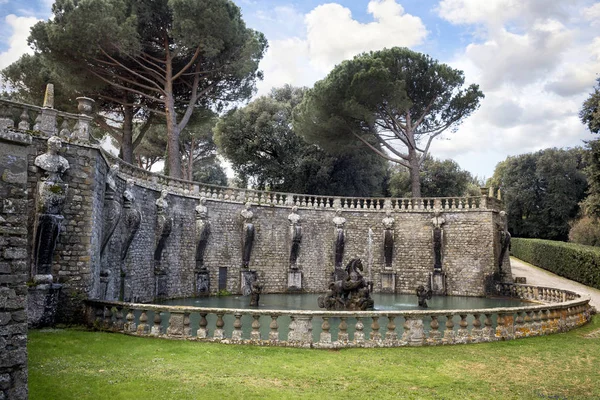 Bagnaia Villa Lante Bagnaia นสวนแห งความประหลาดใจของ Mannist ใกล Viterbo ตาล — ภาพถ่ายสต็อก