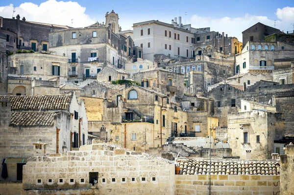 Matera Centro Histórico Património Mundial Unesco Capital Europeia Cultura 2019 — Fotografia de Stock