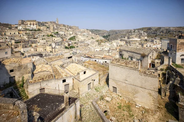 Matera Historic Centeri Unesco World Heritage Site European Capital Culture — Stock Photo, Image