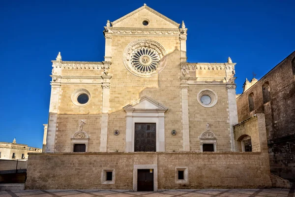 Gravina Puglia Catedral Santa Maria Assunta Provincia Bari Apulia Sur —  Fotos de Stock