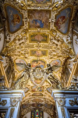 Camaldoli Manastırı Toskana Casentino doğa rezerv içinde yuvalanmış. İtalya.