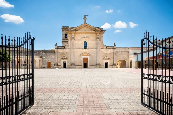 Oria Santuario San Cosimo Alla Macchia Puglia Apulia Włochy — Zdjęcie stockowe