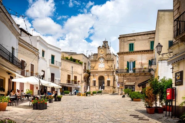 Oria Malé Středověké Centrum Židovská Čtvrť Puglia Apulia Itálie — Stock fotografie