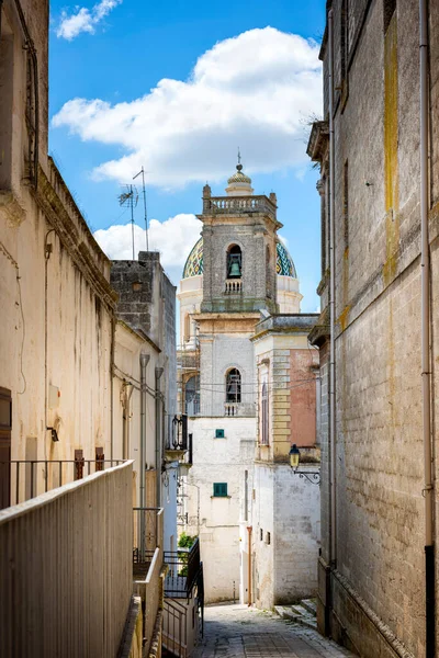 Oria Malé Středověké Centrum Židovská Čtvrť Puglia Apulia Itálie — Stock fotografie
