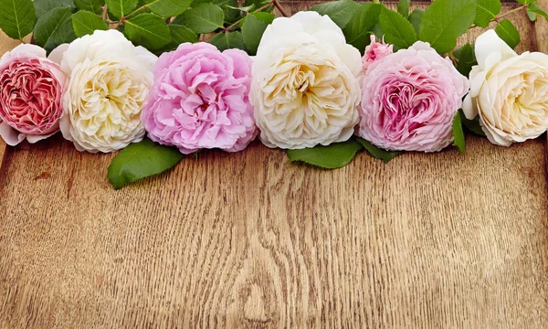 Bouquet Rose Rosa Gialle Sfondo Bianco — Foto Stock