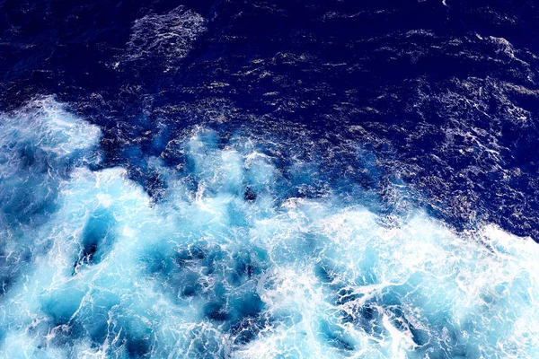 Vlna Oceán Vody Pozadí Stock Fotografie
